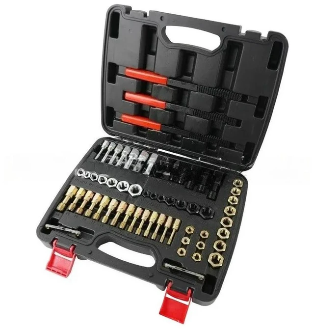 Alt view image 2 of 3 - For 61-Piece Thread Repair Tool Set, Accessories