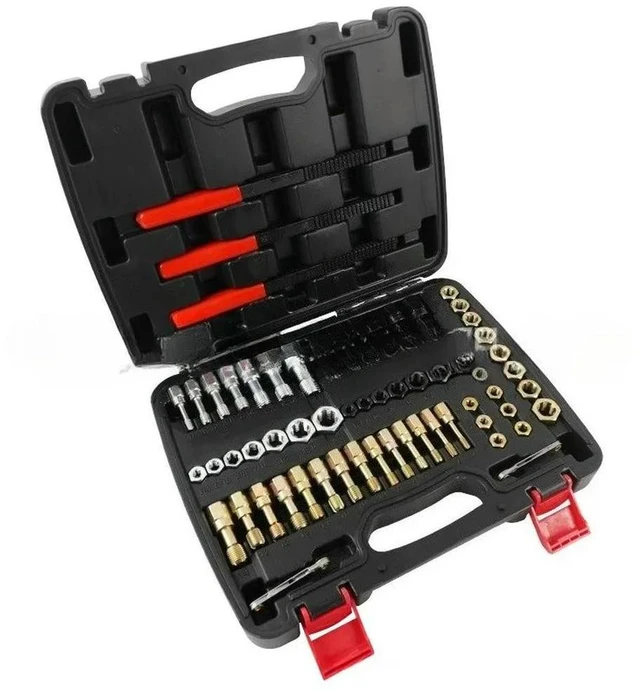 Alt view image 3 of 3 - For 61-Piece Thread Repair Tool Set, Accessories