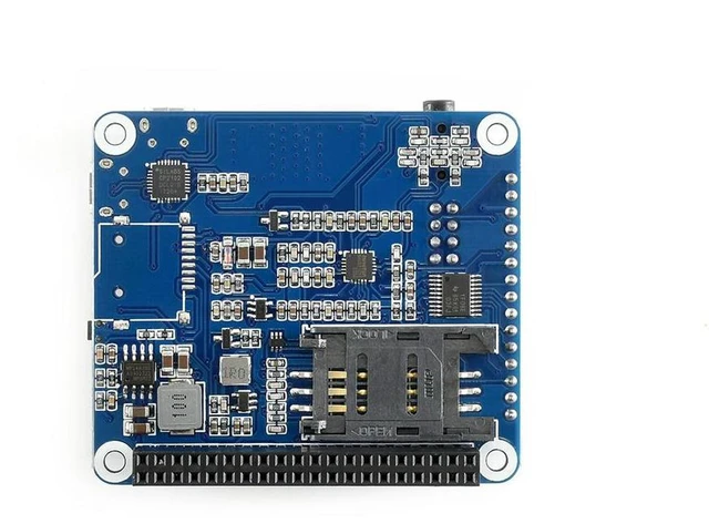Alt view image 2 of 3 - 4G 3G GNSS LTE CAT4 HAT Based On SIM7600A-H for Raspberry Pi North America