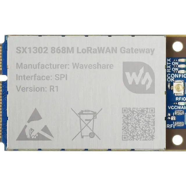 Main image of SX1302 868M LoRaWAN Module EU868 Band