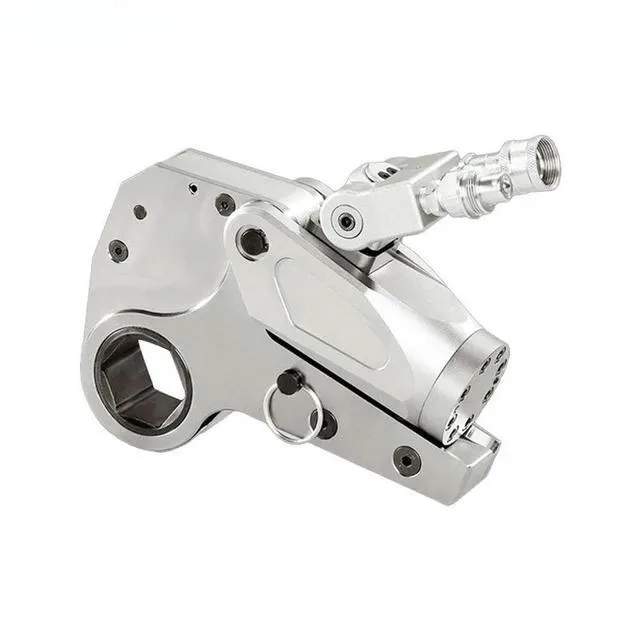 Alt view image 2 of 3 - For Hollow Hydraulic Wrench Large Bolt Fastening Disassembly Torque Large Torque Heavy Duty Aluminum Titanium Alloy