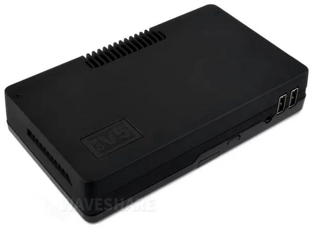 Alt view image 2 of 3 - ARGON-ONE-V5-Dual-M.2-Case,For Raspberry Pi 5, Dual M.2 NVMe PCIe Slots, Aluminum Alloy Case, Built-in Cooling Fan, Compatible W