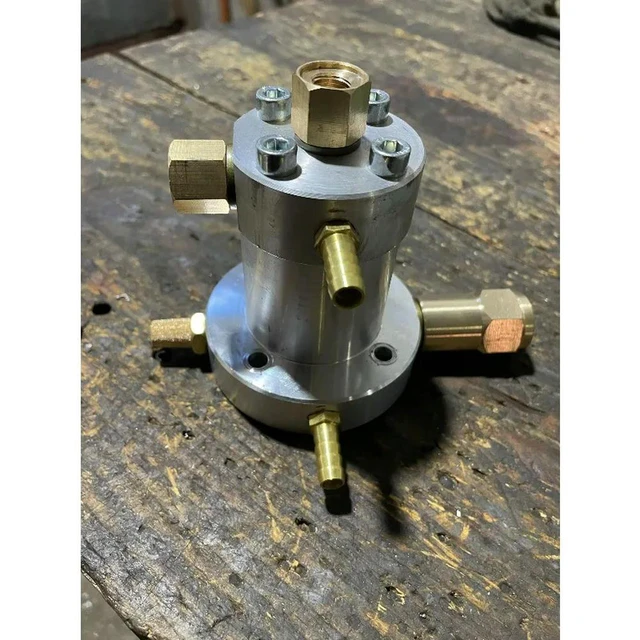 Alt view image 2 of 2 - For Cylinder Head 30mpa High Pressure Single Cylinder Charging 4500psi Electric Charging Adapter Head