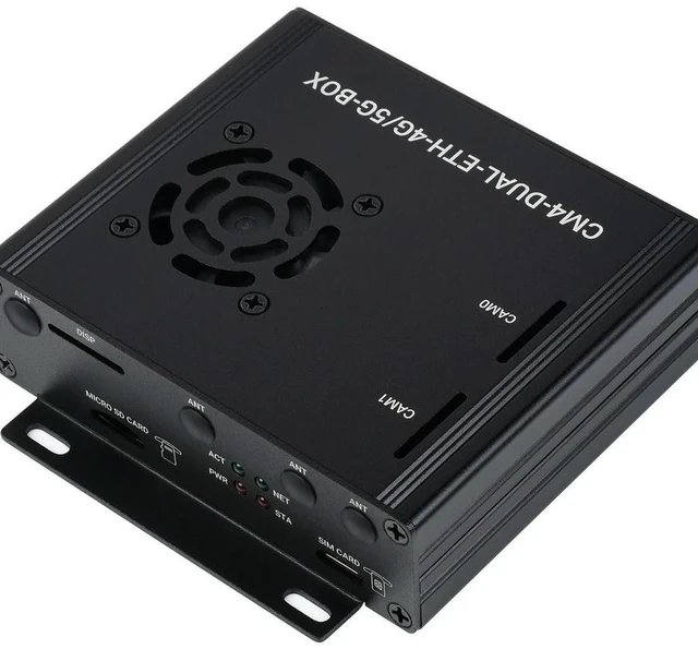 Main image of Dual Gigabit Ethernet 5G/4G Mini-Computer Based on Raspberry Pi Compute Module 4 (NOT Included), l Case, with Cooling Fan