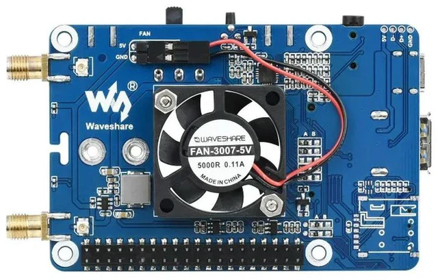 Alt view image 2 of 3 - SIM7600G-H M.2 4G HAT for Raspberry Pi, LTE CAT4 High Speed, 4G/3G/2G, GNSS, Global Band