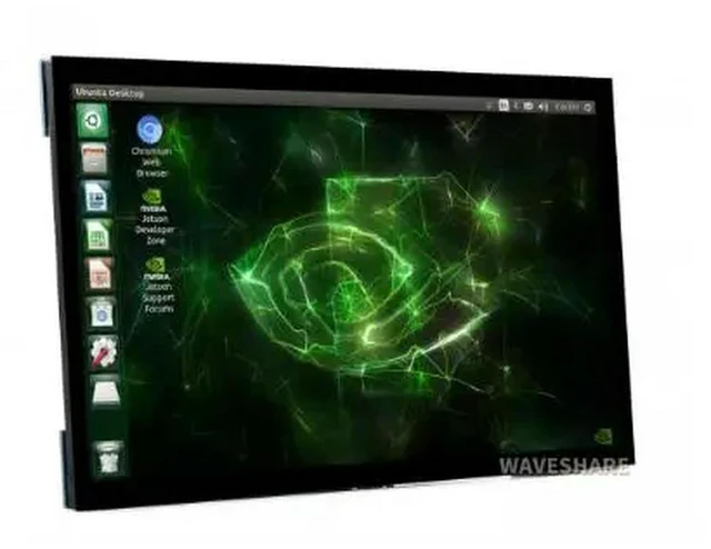 Alt view image 2 of 3 - 10.1inch HDMI LCD (E),1024×600, IPS, Optical Bonding Screen, Supports Raspberry Pi, Jetson Nano, And PC