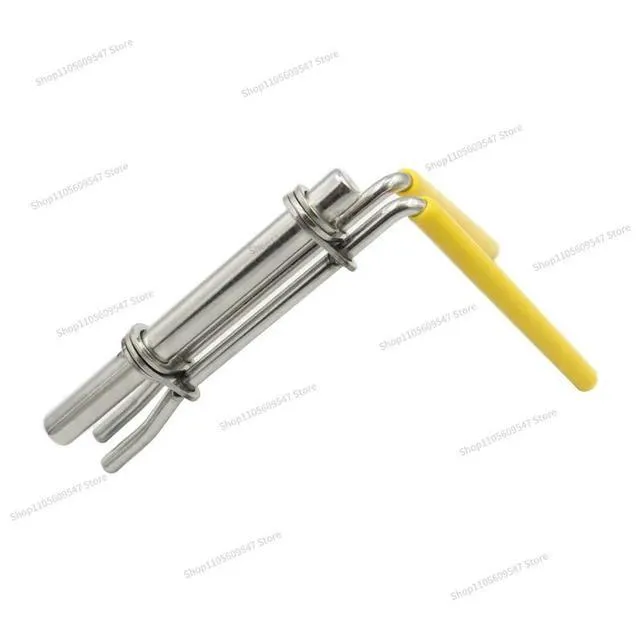 Alt view image 3 of 3 - Installation tools for a three-piece set of hydraulic cylinder piston rods, sealed U-shaped cups, and tie rod seals for twisters