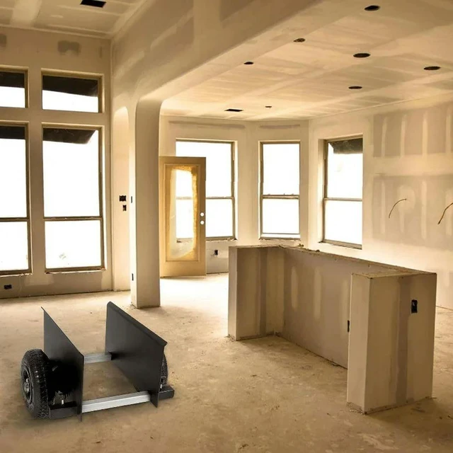 Alt view image 3 of 3 - For Wood SGypsum Board Translation Truck. Decoration Trolley. Glass Moving Truck