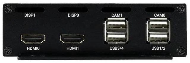 Main image of PoE Mini-Computer (Type B) Based on Raspberry Pi Compute Module 4 (NOT Included), l Case, With Cooling Fan