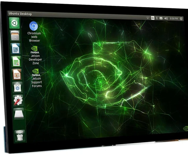Main image of 10.1inch Capacitive Touch Screen LCD (E) 1024X600 IPS Fully Laminated Screen,