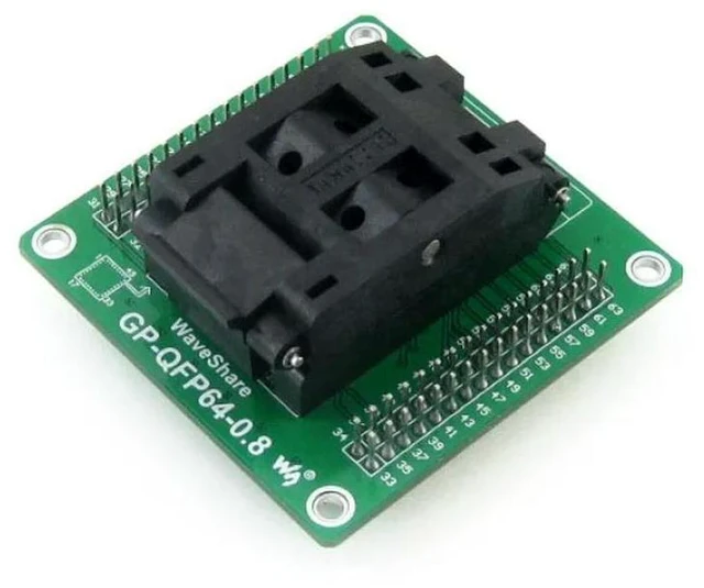 Alt view image 2 of 2 - GP-QFP64-0.8, Programmer Adapter