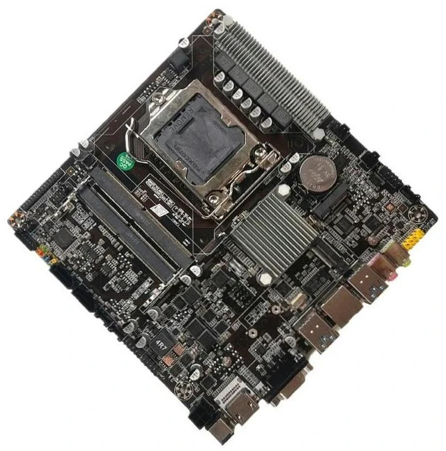Alt view image 3 of 3 - For LGA1151 Pin B365 Main Board Computer 12V D4 Memory with M.2 Support 6-9 Generation CPU