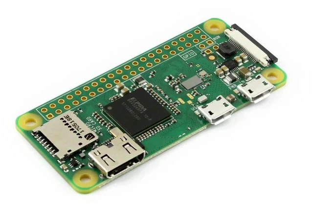 Alt view image 3 of 3 - Raspberry Pi Zero W (Built-In ) Development Kit Type D Micro Card Power Adapter USB HUB And Basic Components