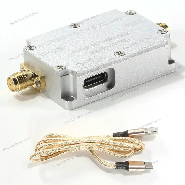 Alt view image 2 of 3 - For Microwave Unidirectional Power Amplifier SBB5089 + SZA2044 2.4GHz 1W 30dBm RF Power Amplifier