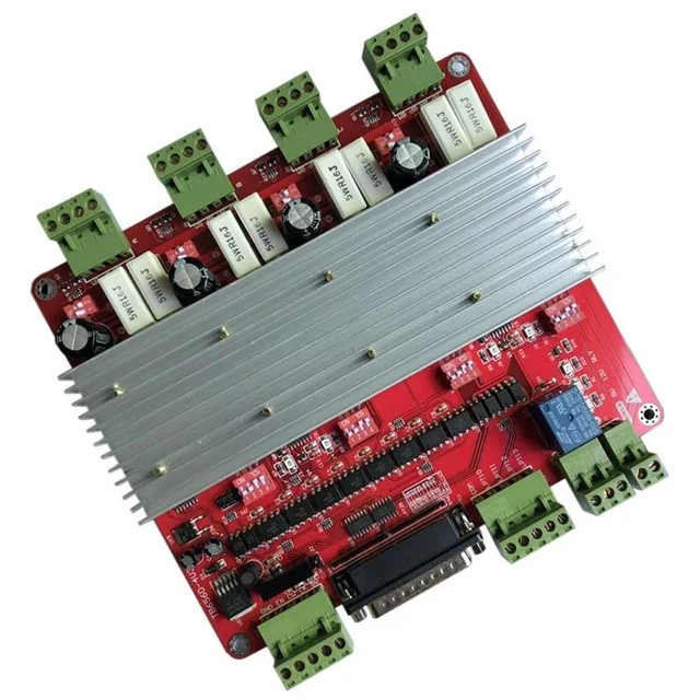 Alt view image 3 of 3 - For TB6560 engraving machine 4-axis stepper motor drive board, control board
