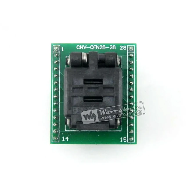 Alt view image 3 of 3 - QFN28 TO DIP28 (A), Programmer Adapter