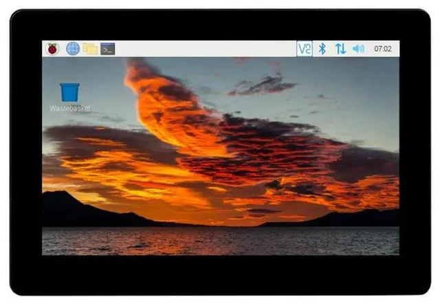 Alt view image 3 of 3 - CM4-DISP-BASE-5A,5 Touch Screen Expansion for Raspberry Pi CM4, PoE Header, Gigabit Ethernet, 4K Output