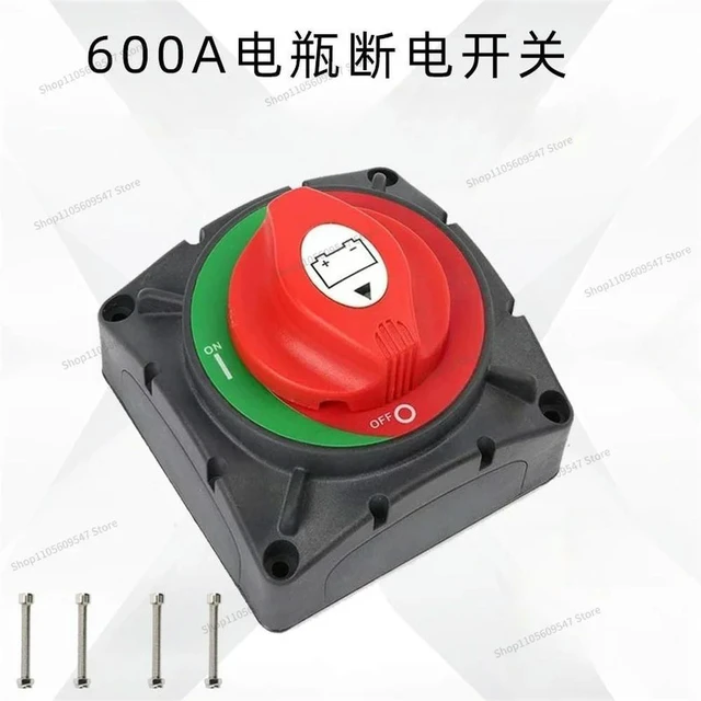 Alt view image 2 of 3 - For high-current power-off switch UTV600A knob power main switch