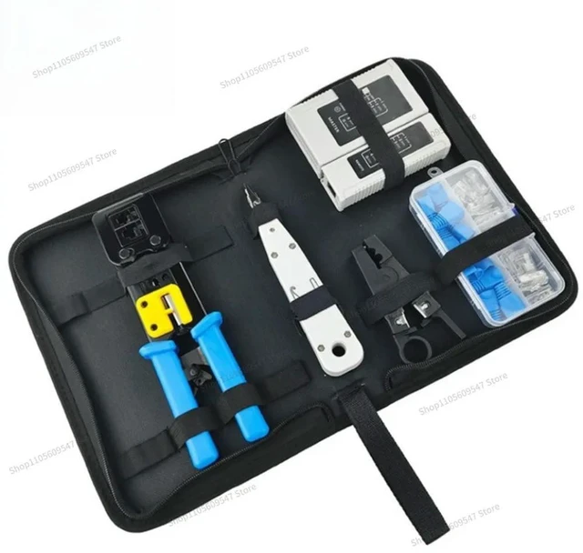 Alt view image 2 of 3 - For Full-hole Plier Kit EZ Network Cable Pliers LQ-TZTK01-7 (7-piece Set) Accessories