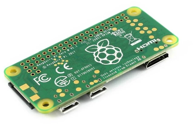 Alt view image 3 of 3 - Raspberry Pi Zero W (Built-In ) Development Kit Type E Micro Card Power Adapter 2.13inch E-Paper HAT
