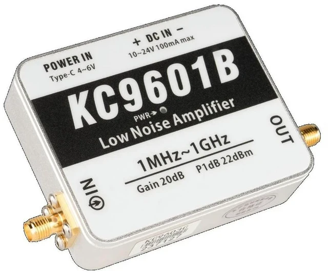 Main image of For RF amplifiers, low noise 1GHz, high IP3, high gain, high linearity, USB power module