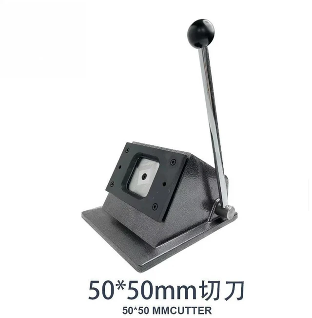 Alt view image 2 of 3 - For 50 * 50Mm l Cutter Bar Badge Pattern Cutting Machine Badge Machine Paper Cutter