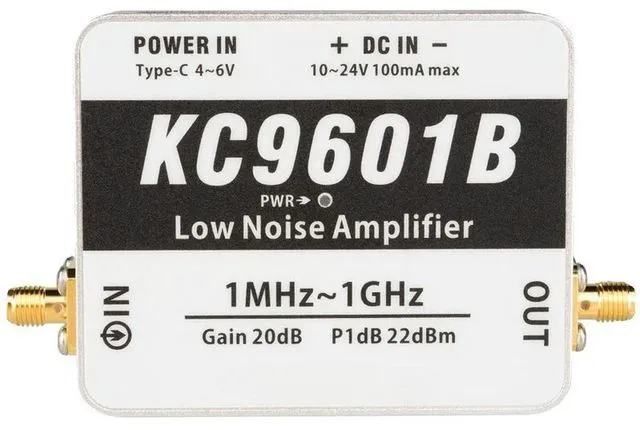 Alt view image 3 of 3 - For RF amplifiers, low noise 1GHz, high IP3, high gain, high linearity, USB power module