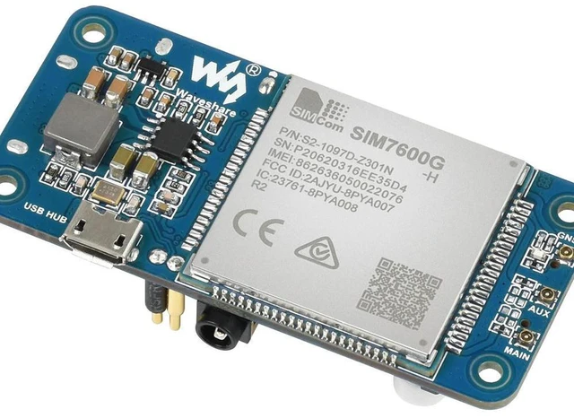 Main image of SIM7600G-H 4G HAT (B) for Raspberry Pi