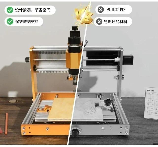 Alt view image 3 of 3 - For CNC3018 Plate Press Fixture, Aluminum Alloy Quick Clip Countertop Fixing Accessories