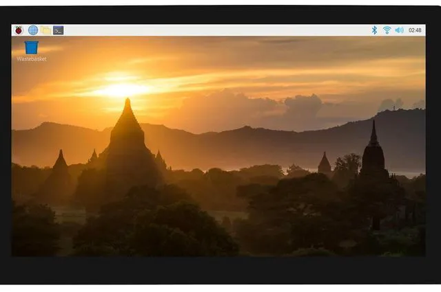 Main image of 9inch QLED Dot Display, Capacitive Touch, 1280*720, G+G Toughened Glass Panel, Various Systems Support
