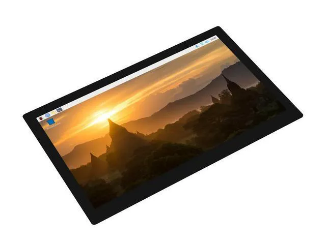 Alt view image 3 of 3 - 9inch QLED Dot Display, Capacitive Touch, 1280*720, G+G Toughened Glass Panel, Various Systems Support