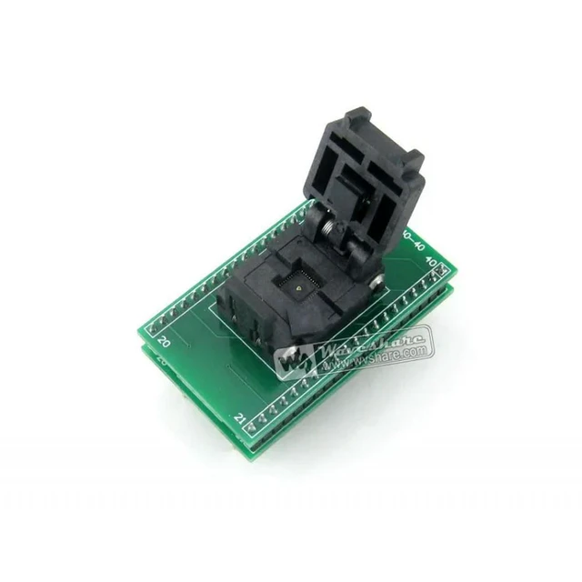 Alt view image 2 of 3 - QFN40 TO DIP40, Programmer Adapter