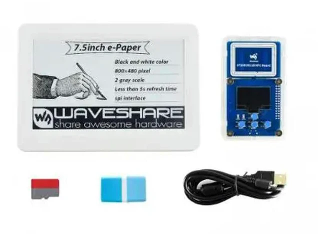 Alt view image 3 of 3 - 7.5inch NFC e-Paper Eval Kit,Evaluation, Powering & Data Transfer