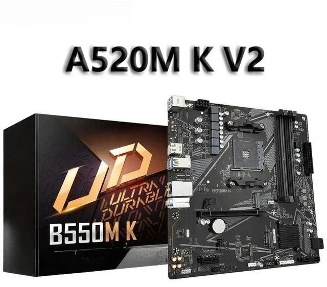 Alt view image 2 of 3 - For Suitable for A520MK V2 Computer Main Board A520/Socket AM4