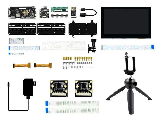 Alt view image 3 of 3 - Raspberry Pi Compute Module 3+ Development Kit Type C, CM3+ Binocular Vision Kit