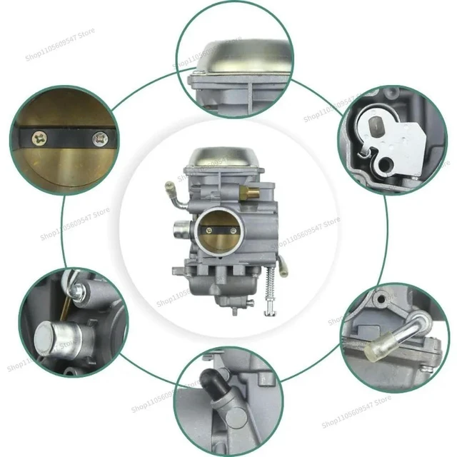 Alt view image 3 of 3 - For PD34J Vacuum Film Plunger Carburetor