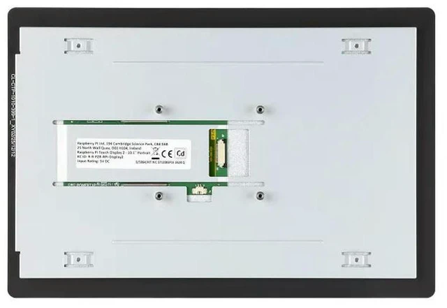 Alt view image 3 of 3 - 10.1inch Raspberry Pi Touch Display 2,1200 × 1920 Resolution, 10-Point Touch, IPS Display Panel