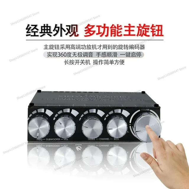 Alt view image 3 of 3 - For 2.1 Channel, Audio Amplifier Board, High Bass, Heavy Subwoofer S100H