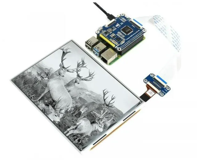Main image of 7.8inch e-Paper HAT,1872×1404,E-Ink display for Raspberry Pi
