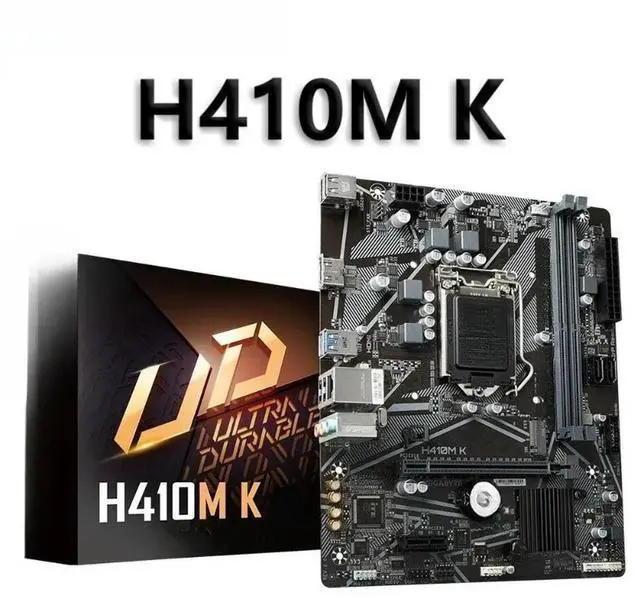 Alt view image 2 of 3 - For H410M-K Computer Desktop Main Board for I3/i5 Support 10th Generation