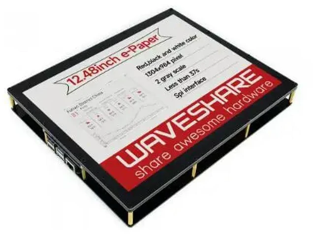 Alt view image 2 of 3 - 12.48inch e-paper Module (B),1304×984, E-Ink display module, red/black/white three-color