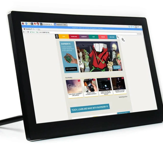 Main image of 13.3inch Capacitive Touch Screen LCD with Case 1920*1080 IPS Various Systems Support