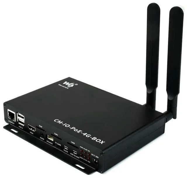 Main image of Industrial IoT Mini-computer Add-ons 4G PoE Features Based on Raspberry Pi Compute Module CM3 CM3+ Series