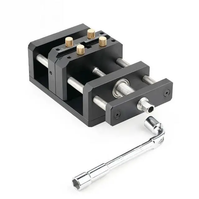 Alt view image 3 of 3 - For woodworking self-centering vice center hole punch bench drill pliers 2pcs