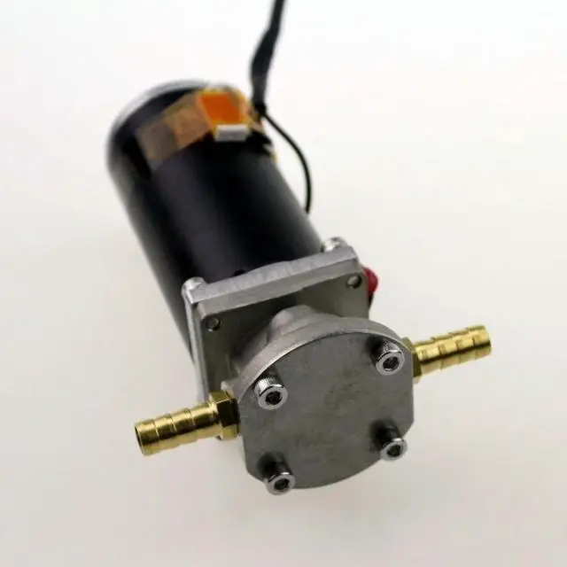 Alt view image 2 of 3 - For 24V Gear High Temperature Resistant Stainless Steel Gear Food Grade High Flow Self-priming Cooking Oil Filling