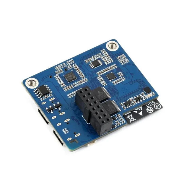 Alt view image 2 of 3 - ESP32-S3 RGB Matrix Driver Board,Onboard Dual Microphones Array,Supports 2.4 GHz Wi-Fi And Bluetooth 5 (BLE),Supports