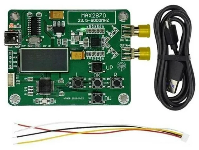 Alt view image 2 of 3 - For MAX2870_STM32_23-6000MHz Signal Source 23.5-6000 M Serial Port Control Main Board