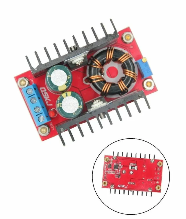 Main image of XL4005 Adjustable Step-Down Power Supply Module 5A DC-DC Converter High Current Large Power Voltage Regulator