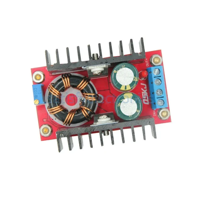 Alt view image 3 of 3 - XL4005 Adjustable Step-Down Power Supply Module 5A DC-DC Converter High Current Large Power Voltage Regulator