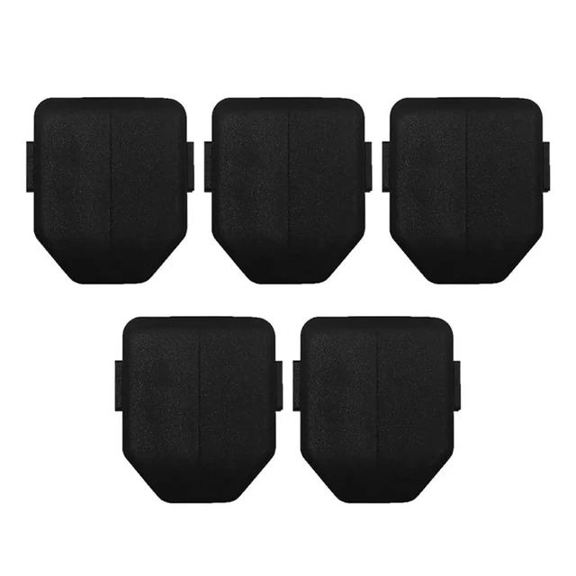 Alt view image 2 of 3 - 5 Pcs BNC Male Plug to Female Coaxial Connector for CCTV Video